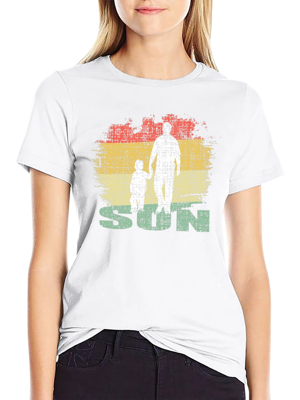 Father & Son Retro Style Graphic Tee