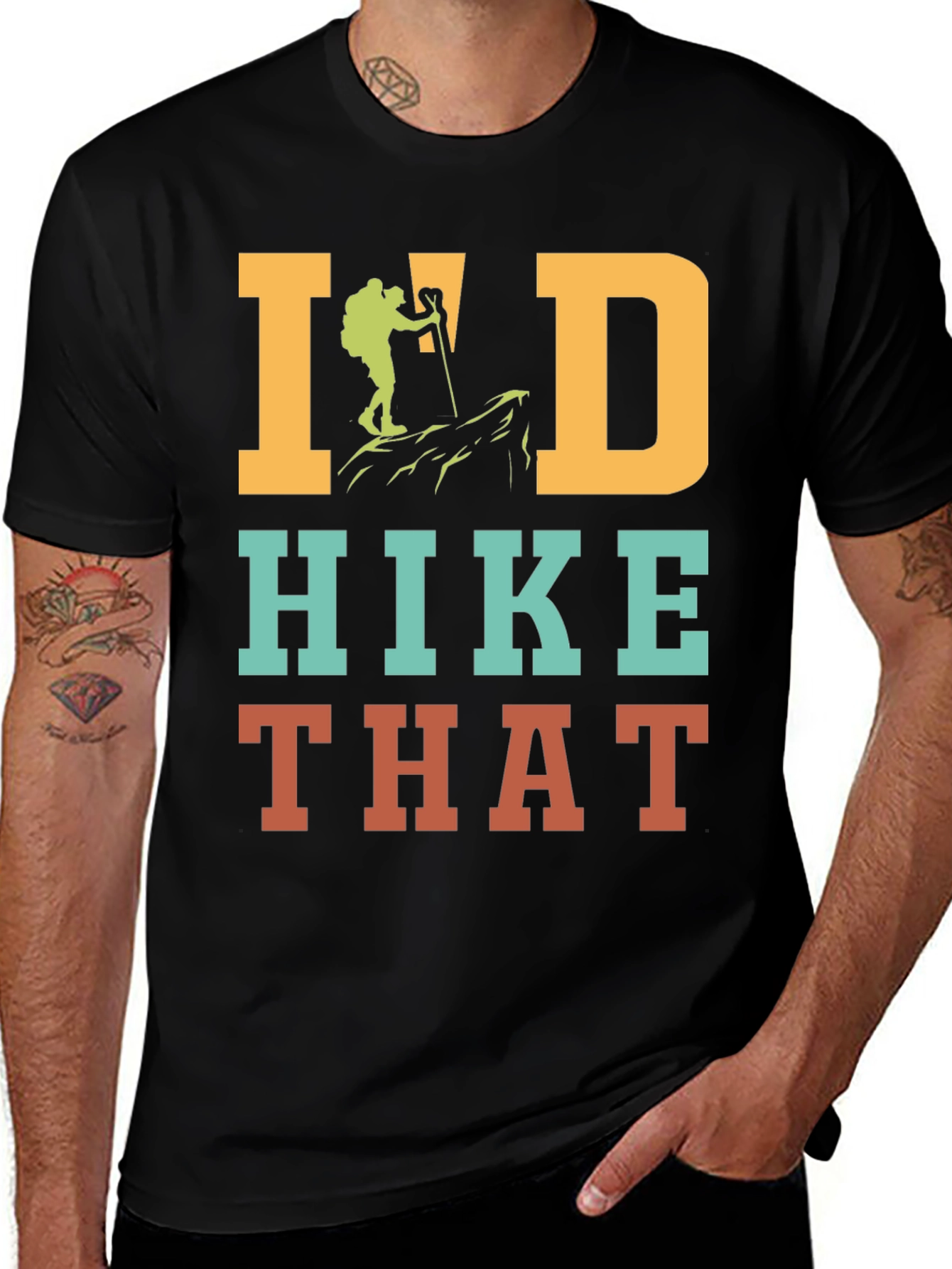 Id Hike That Hiking T-Shirt