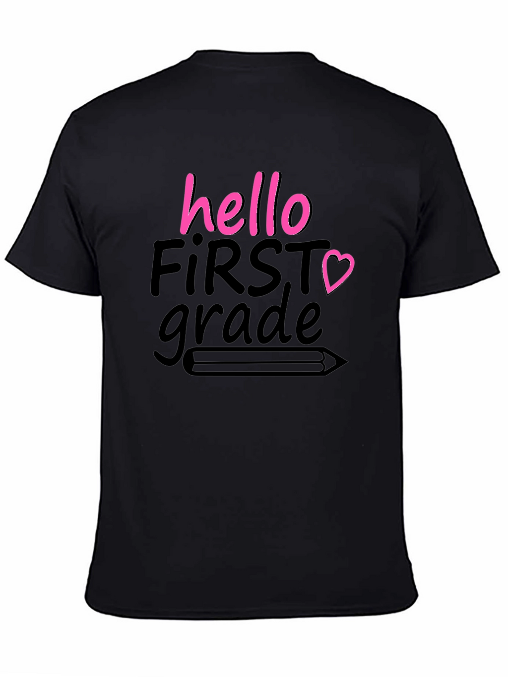 Hello First Grade T-Shirt Back to School Tee