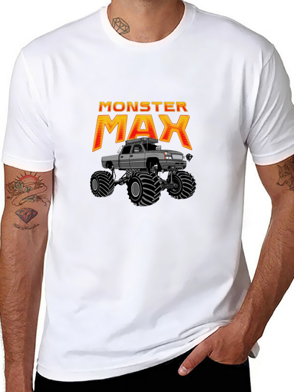 Monster Max Truck Graphic T-Shirt
