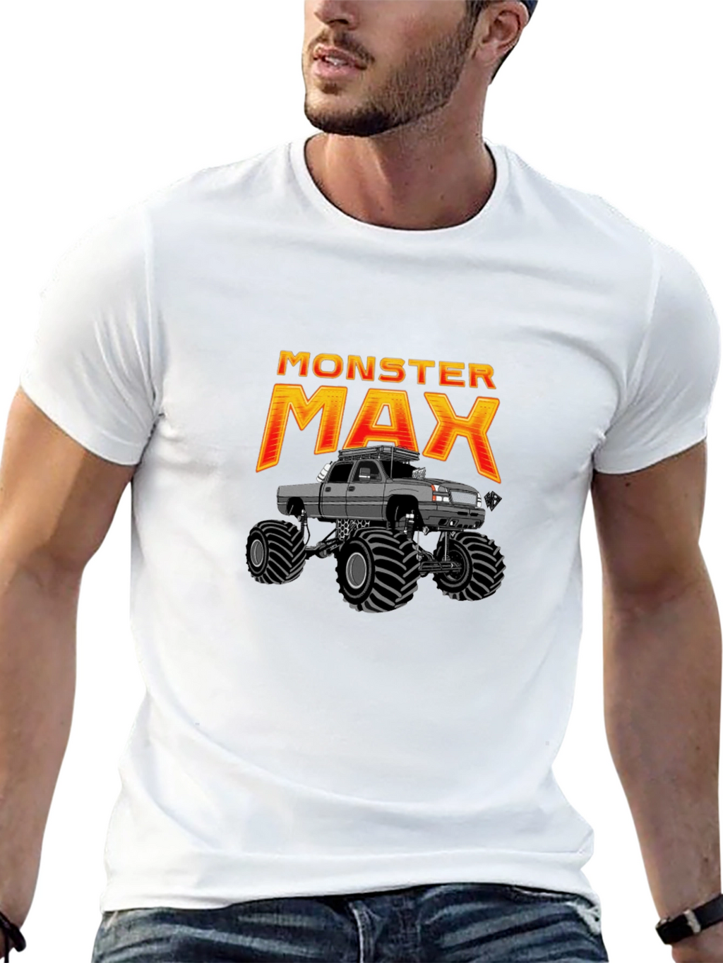 Monster Max Truck Graphic T-Shirt
