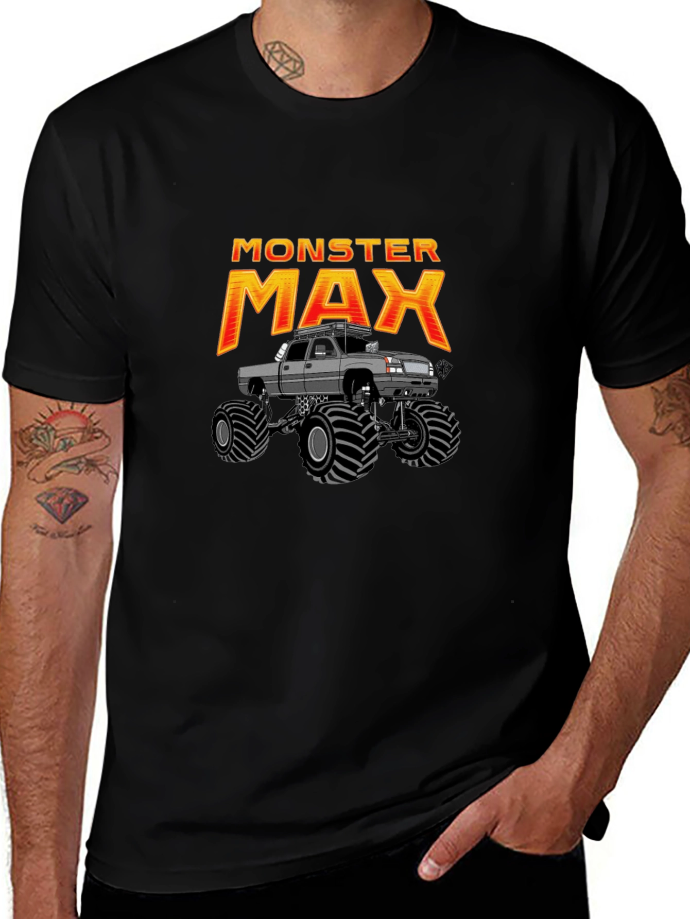 Monster Max Truck Graphic T-Shirt