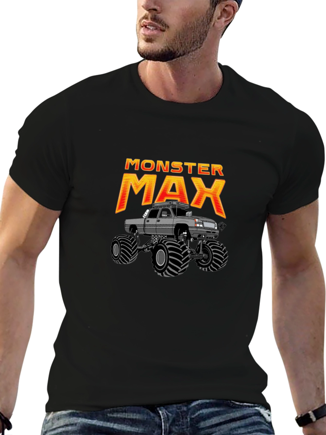 Monster Max Truck Graphic T-Shirt