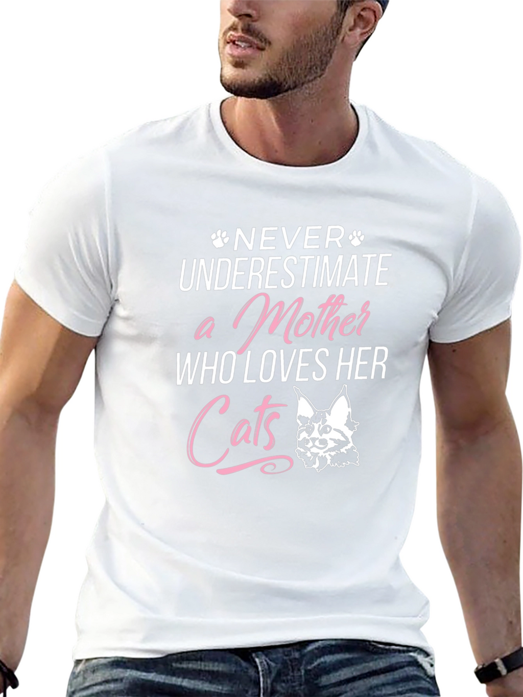 Cat Lover Mom T-Shirt