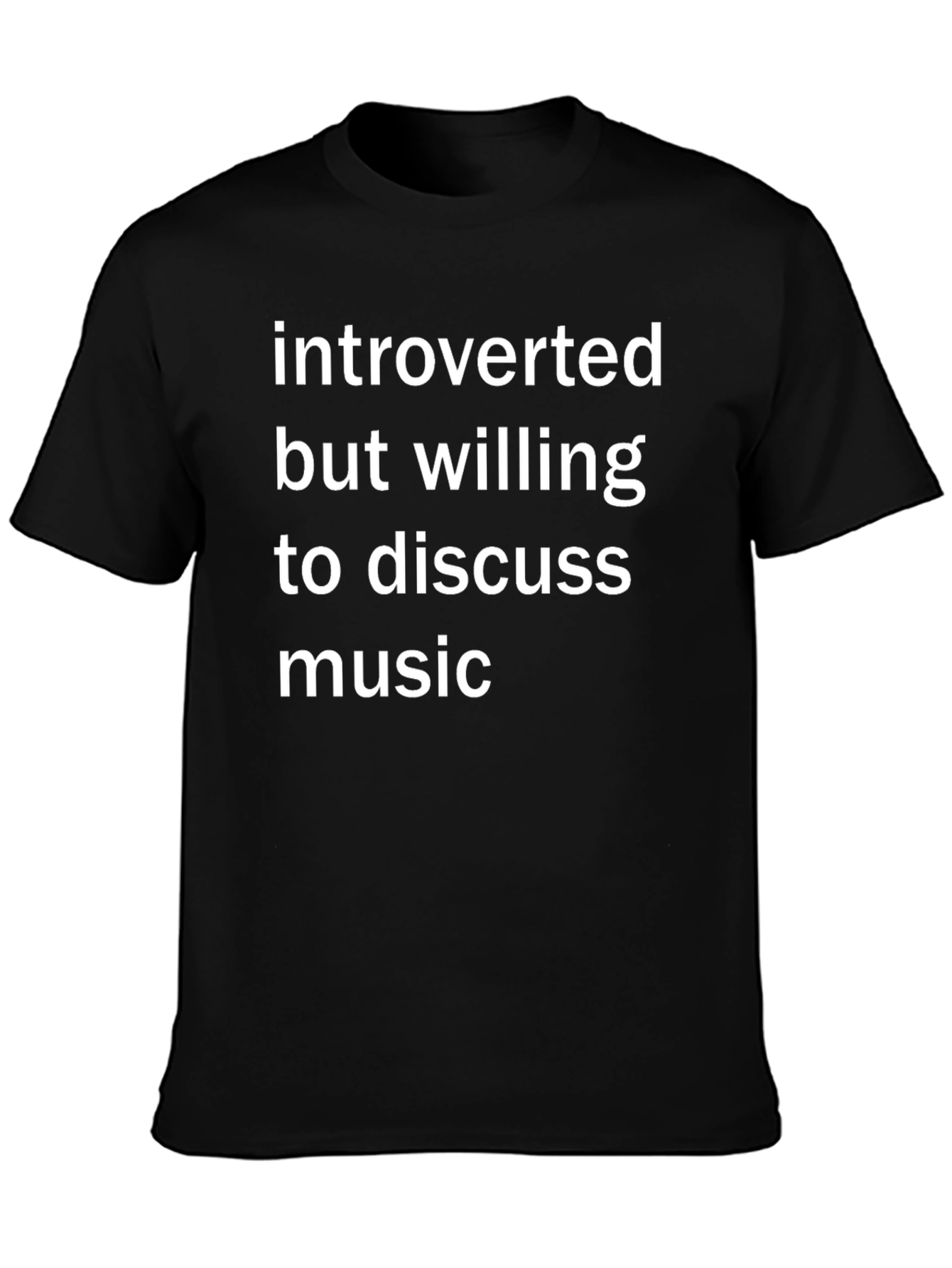 Introverted Music Lovers T-Shirt