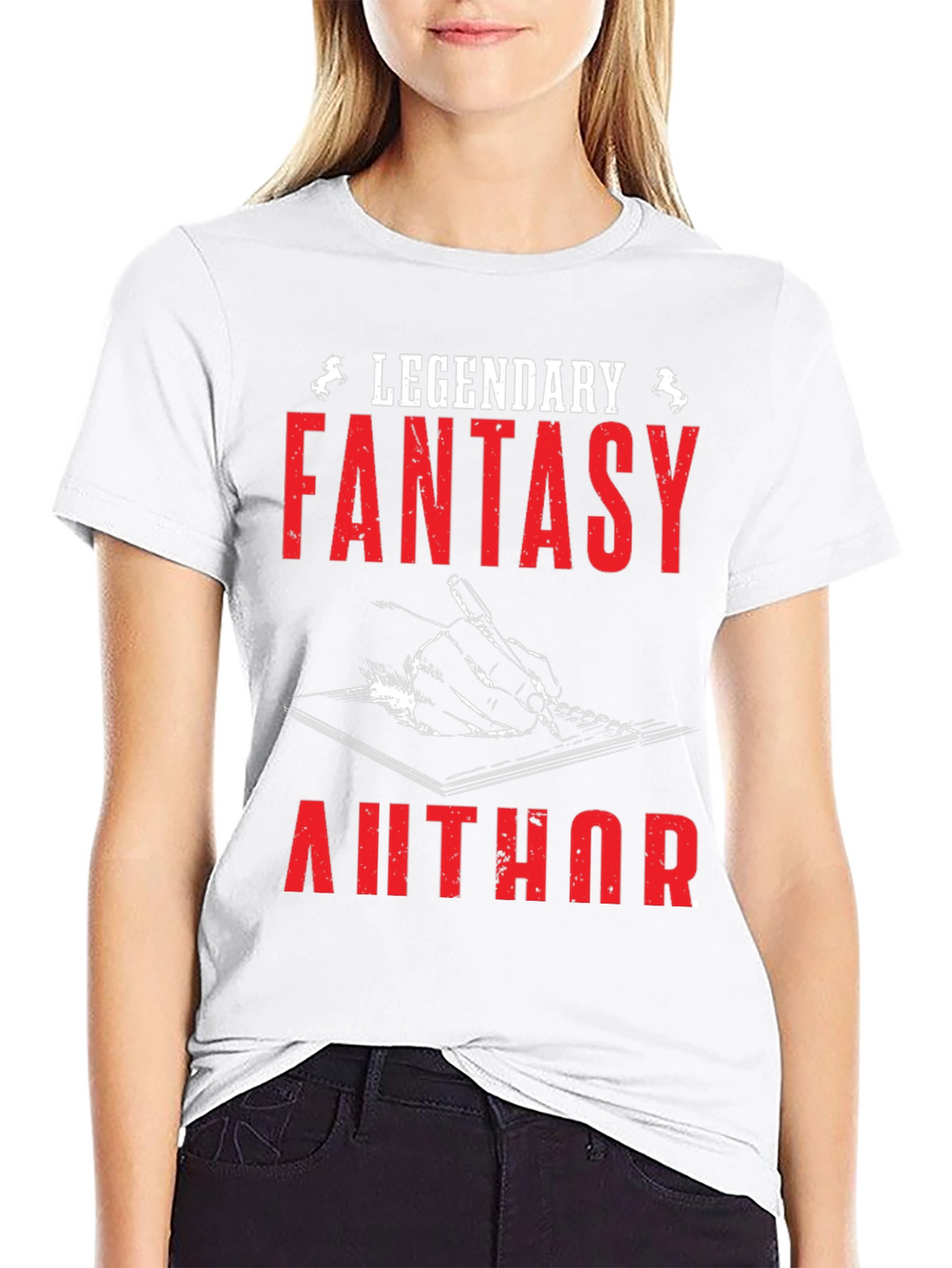 Legendary Fantasy Author Graphic T-Shirt