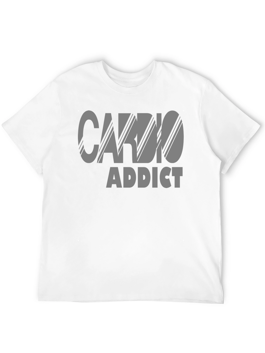 Cardio Addict Graphic T-Shirt - Workout Motivation