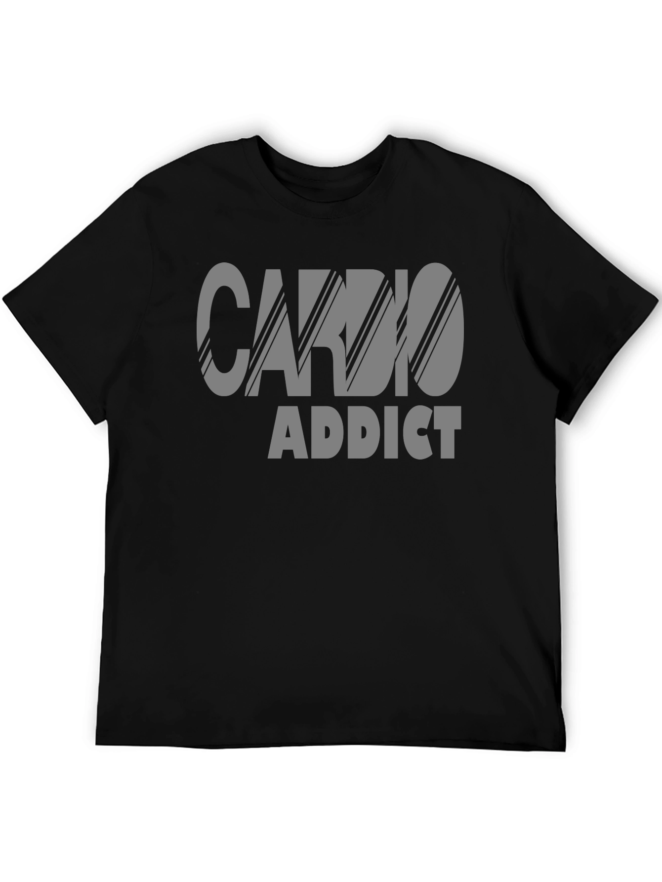 Cardio Addict Graphic T-Shirt - Workout Motivation
