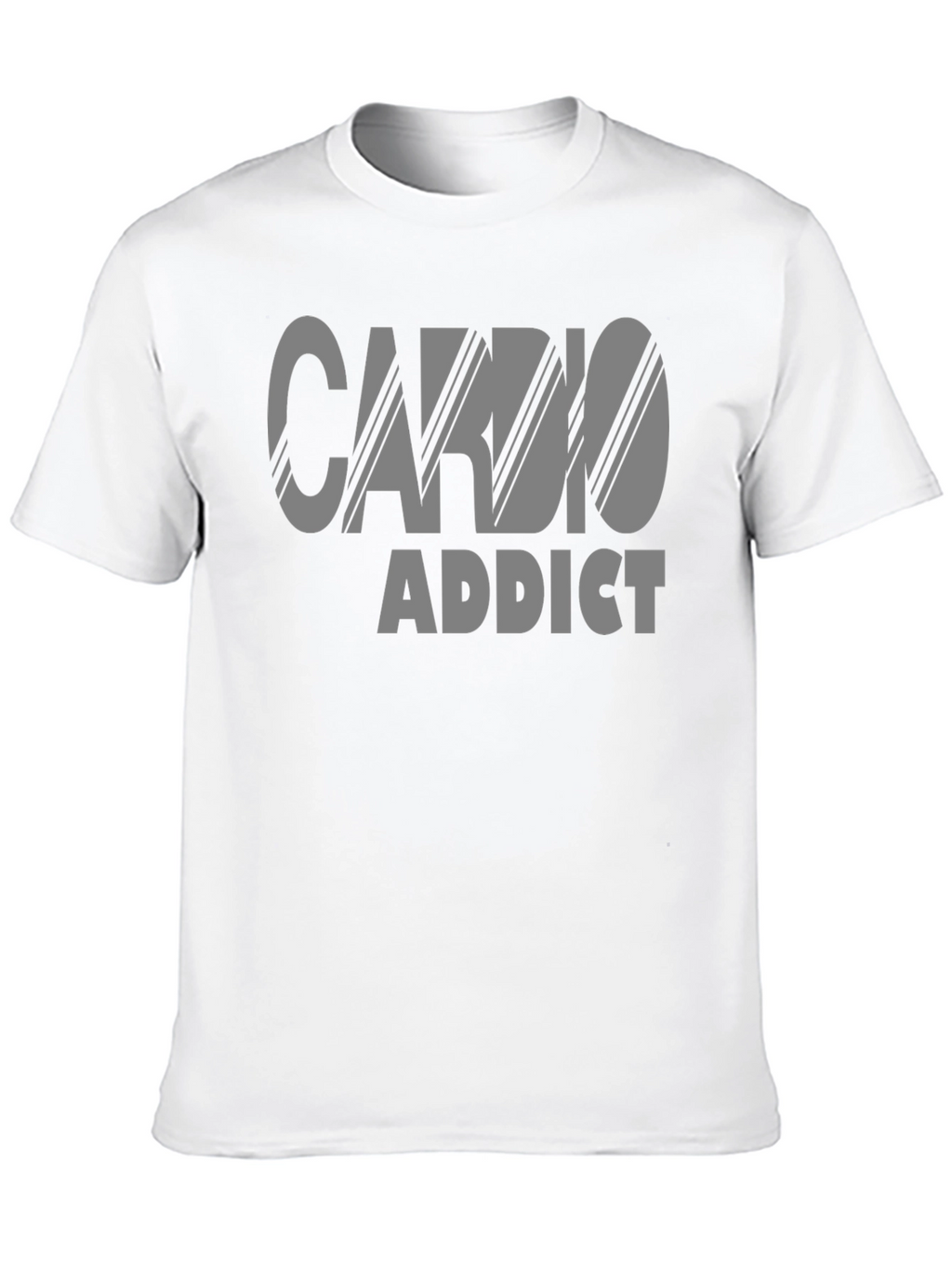 Cardio Addict Graphic T-Shirt - Workout Motivation
