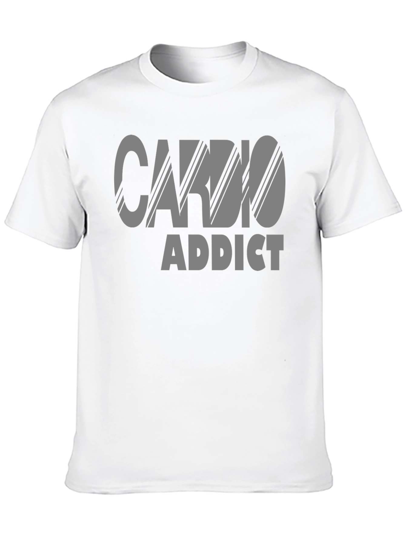 Cardio Addict Graphic T-Shirt - Workout Motivation