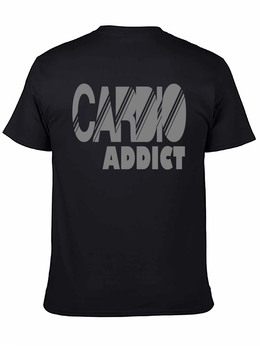 Cardio Addict Graphic T-Shirt - Workout Motivation
