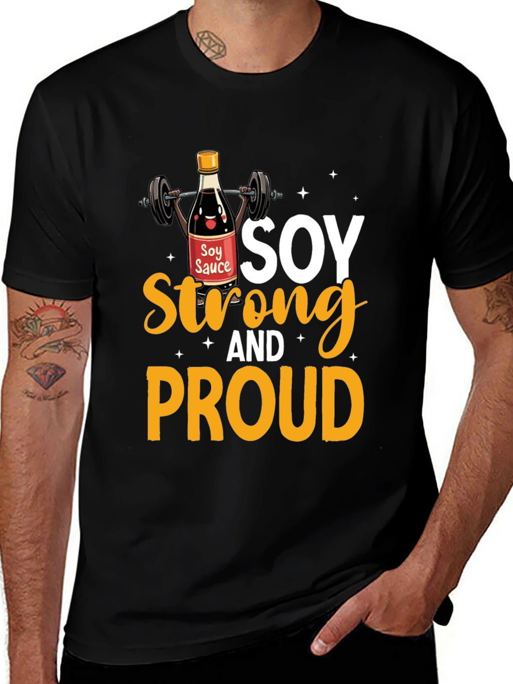 Soy Strong And Proud Graphic Tee