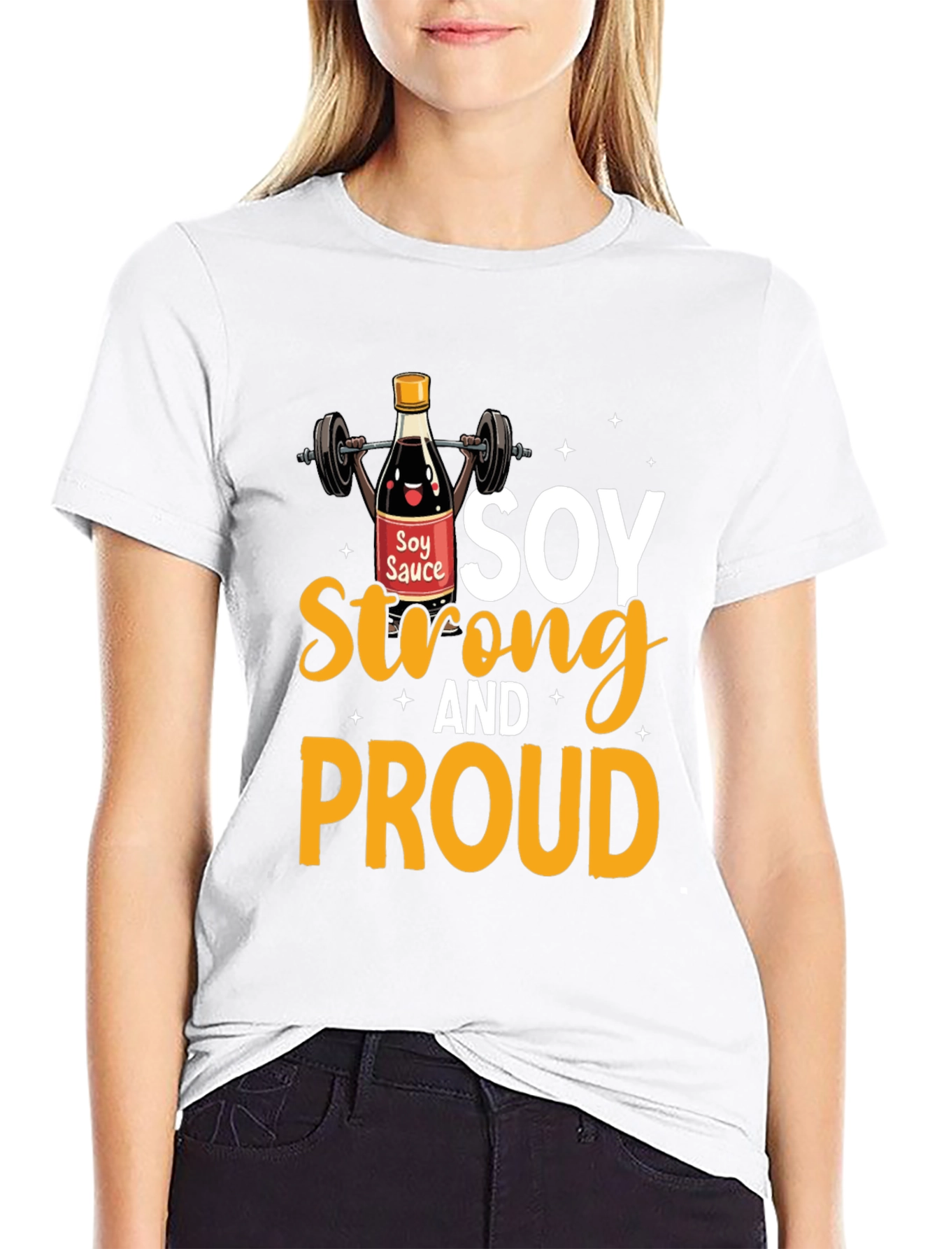 Soy Strong And Proud Graphic Tee