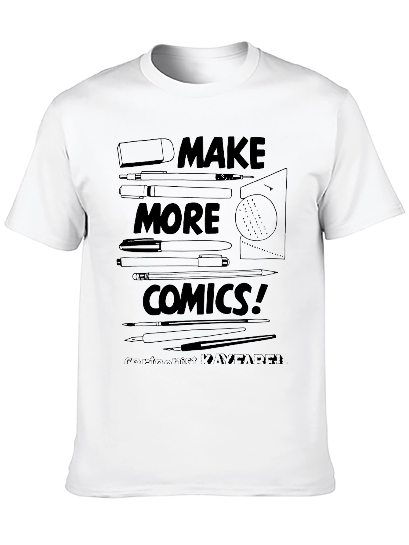 Make More Comics Graphic T-Shirt