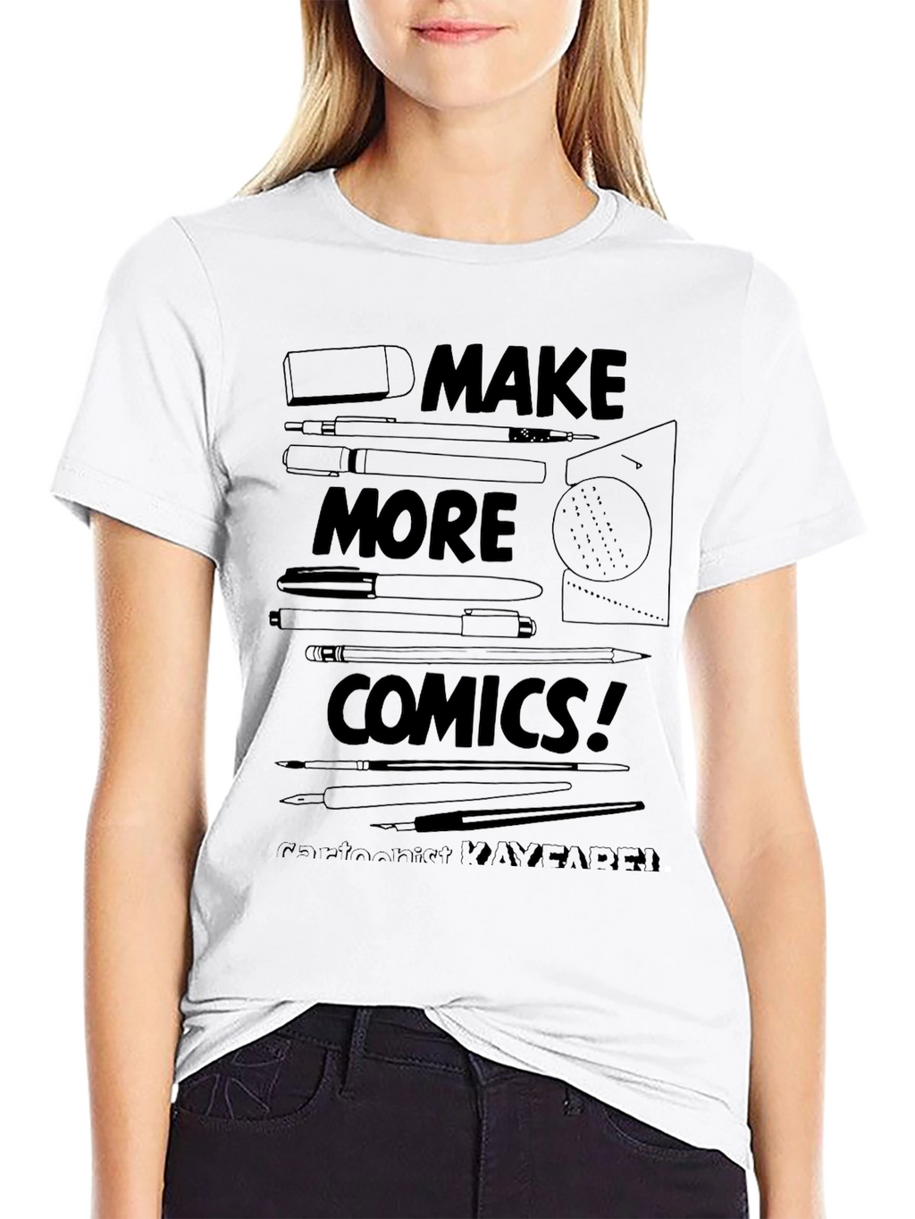 Make More Comics Graphic T-Shirt
