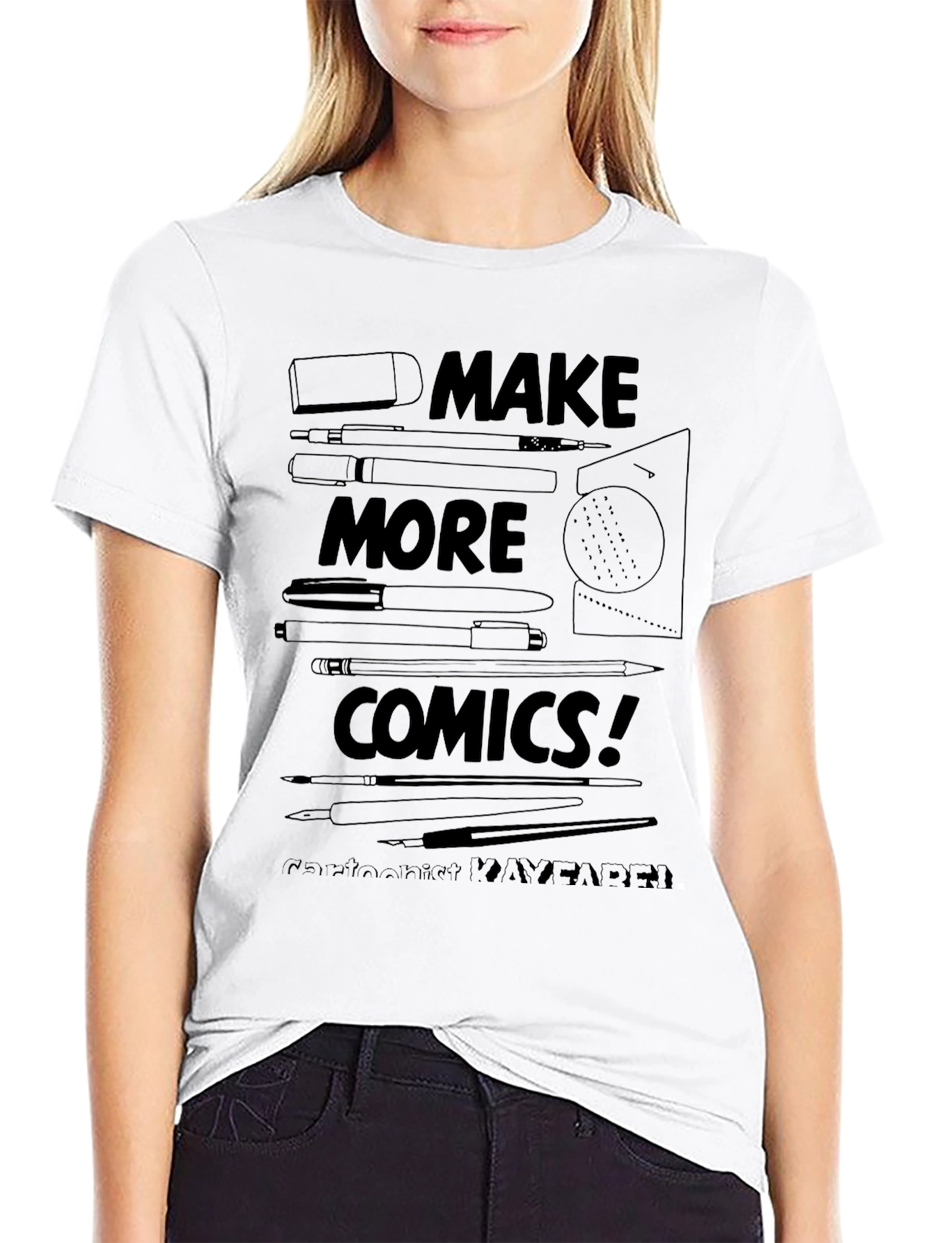 Make More Comics Graphic T-Shirt