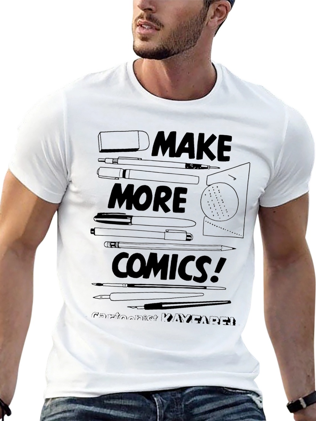 Make More Comics Graphic T-Shirt