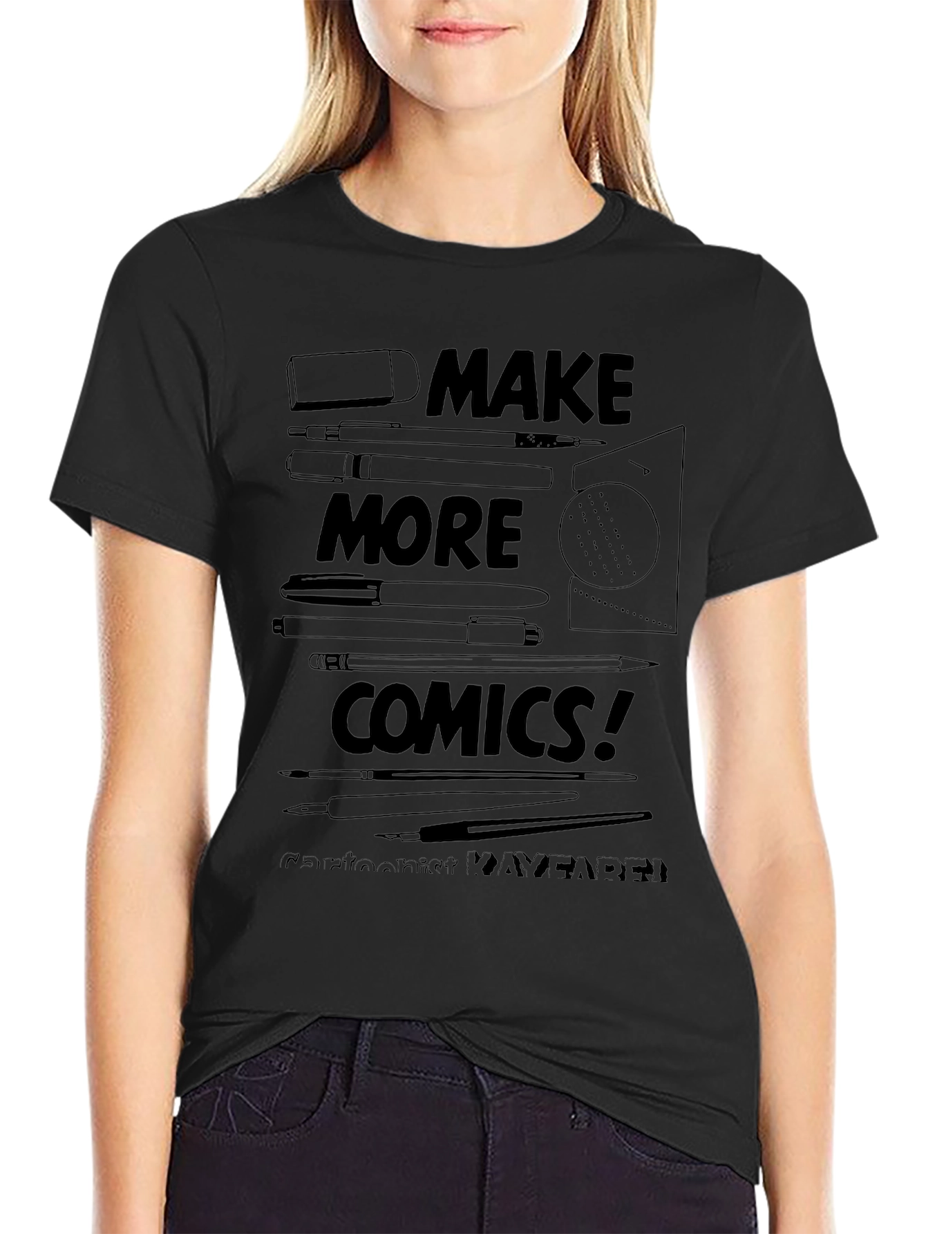 Make More Comics Graphic T-Shirt
