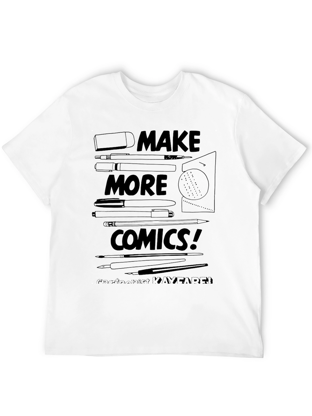 Make More Comics Graphic T-Shirt