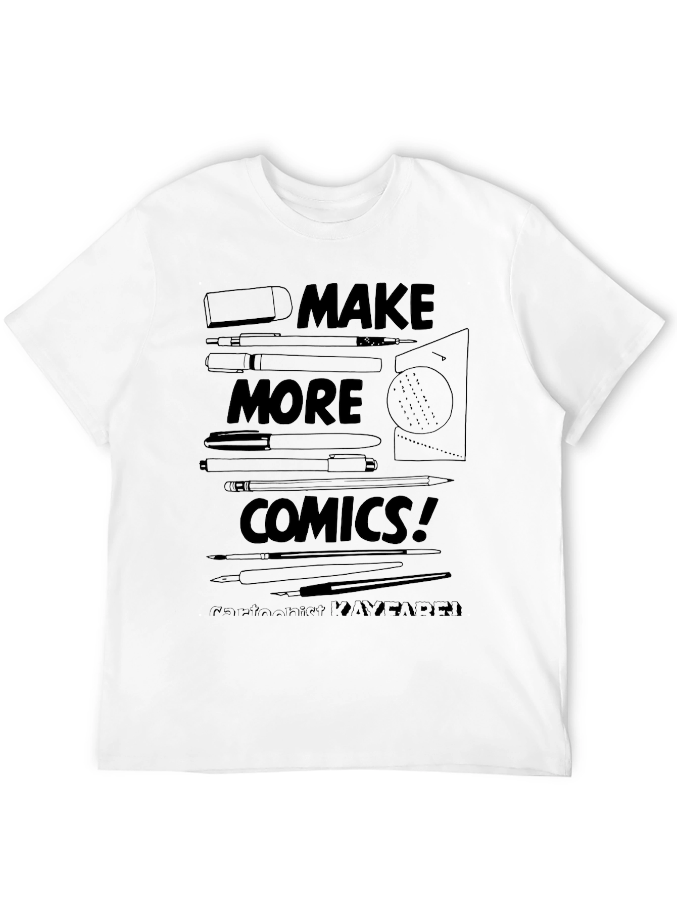 Make More Comics Graphic T-Shirt