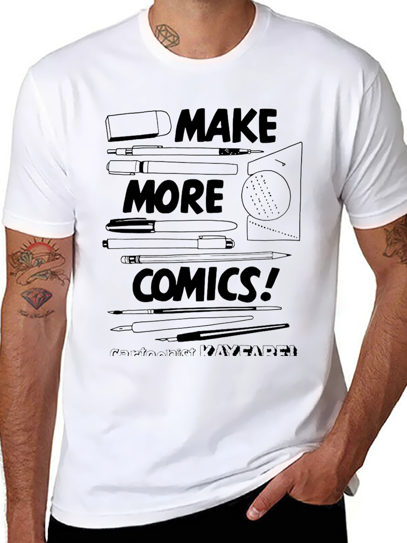 Make More Comics Graphic T-Shirt