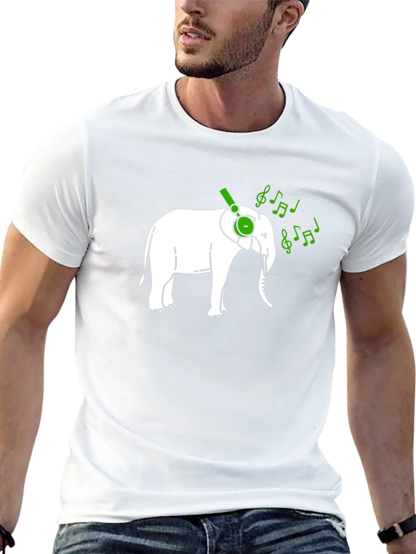 Musical Elephant T-Shirt - Hear the Beat!