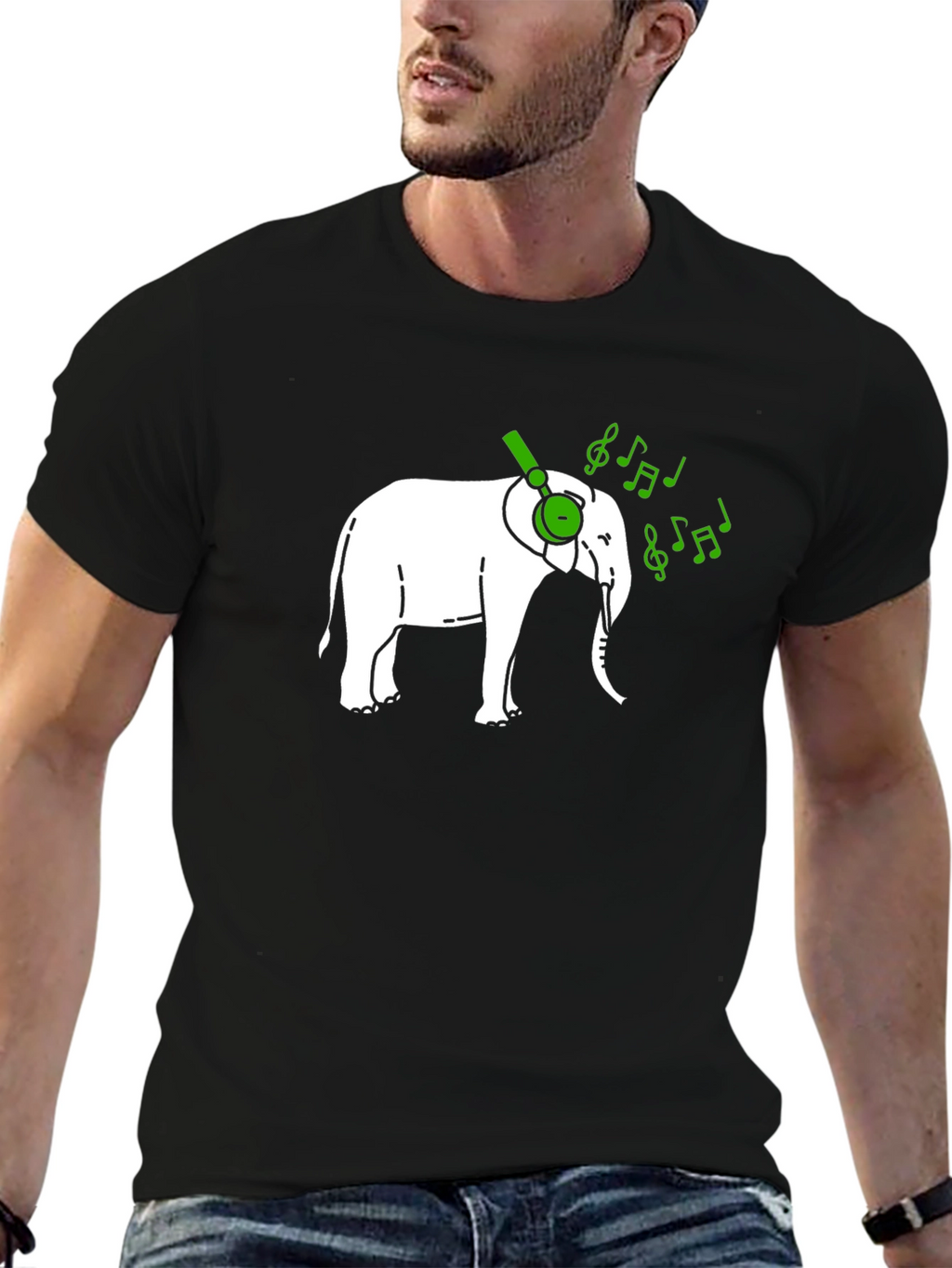 Musical Elephant T-Shirt - Hear the Beat!
