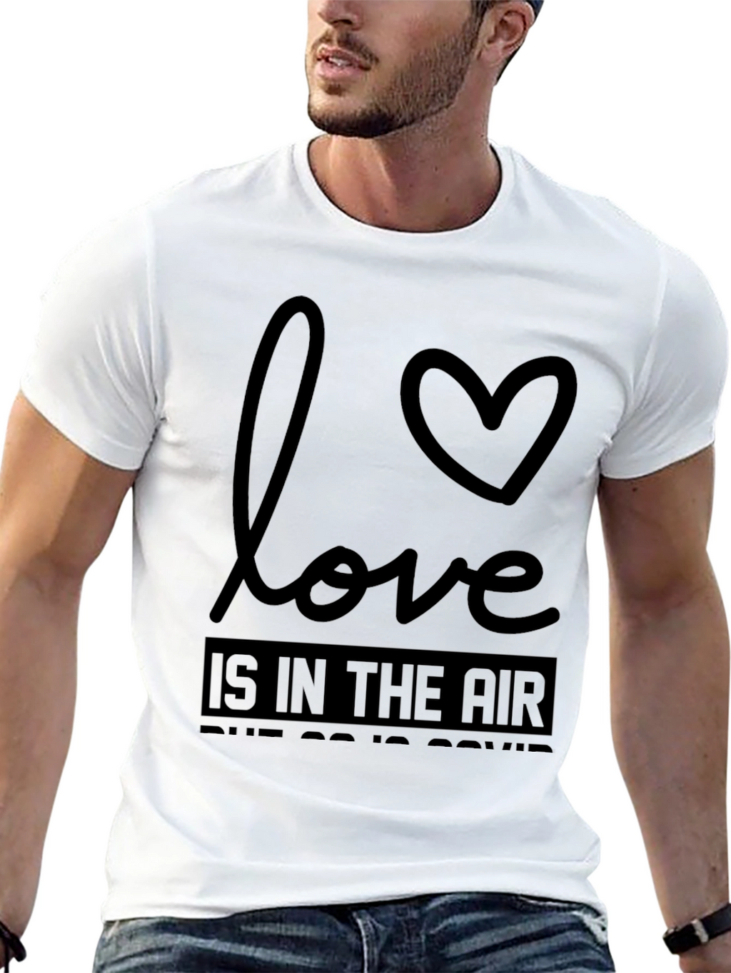 Love is in the Air - Funny Graphic Tee