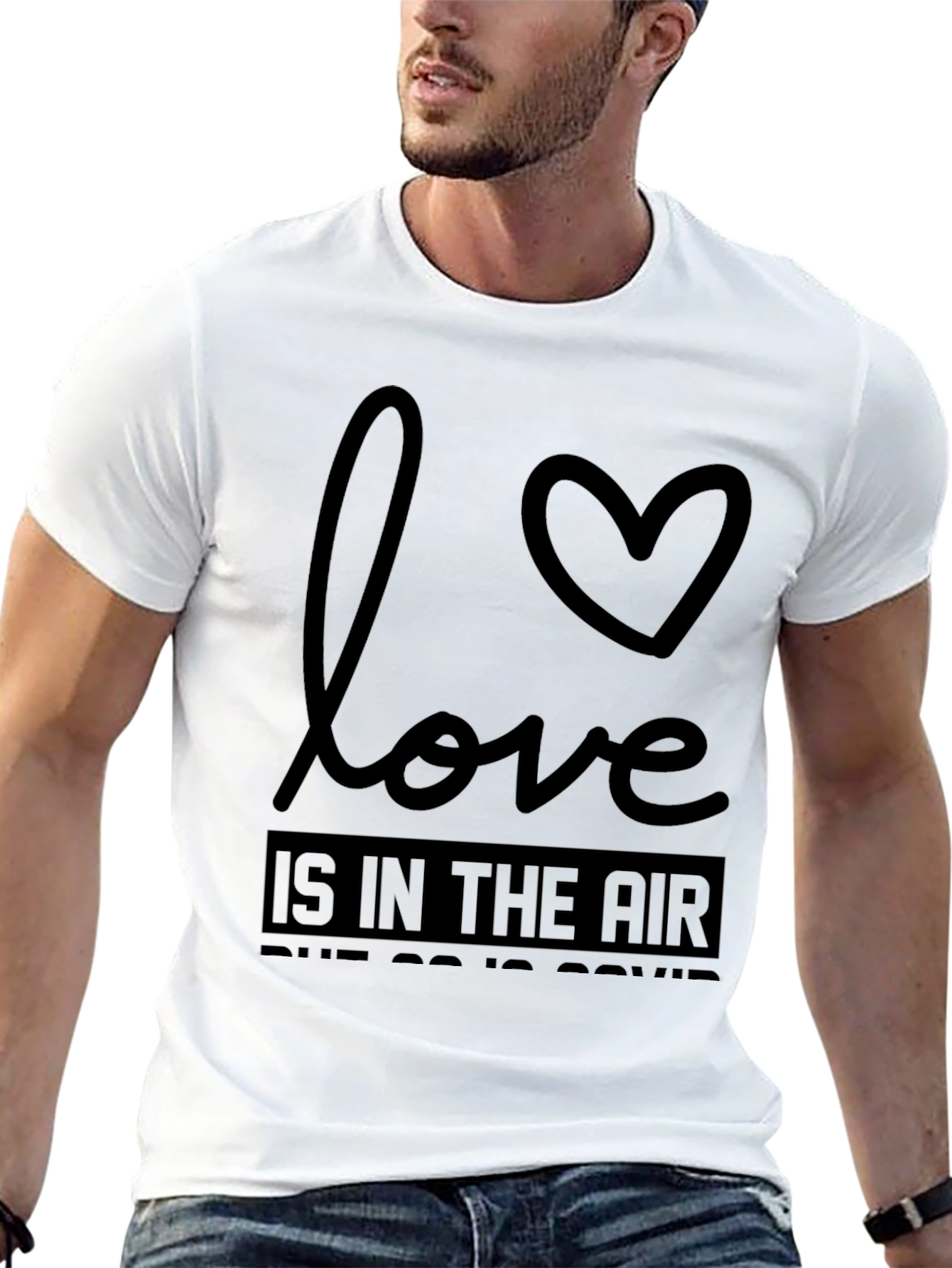 Love is in the Air - Funny Graphic Tee