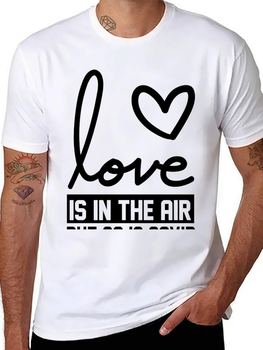 Love is in the Air - Funny Graphic Tee