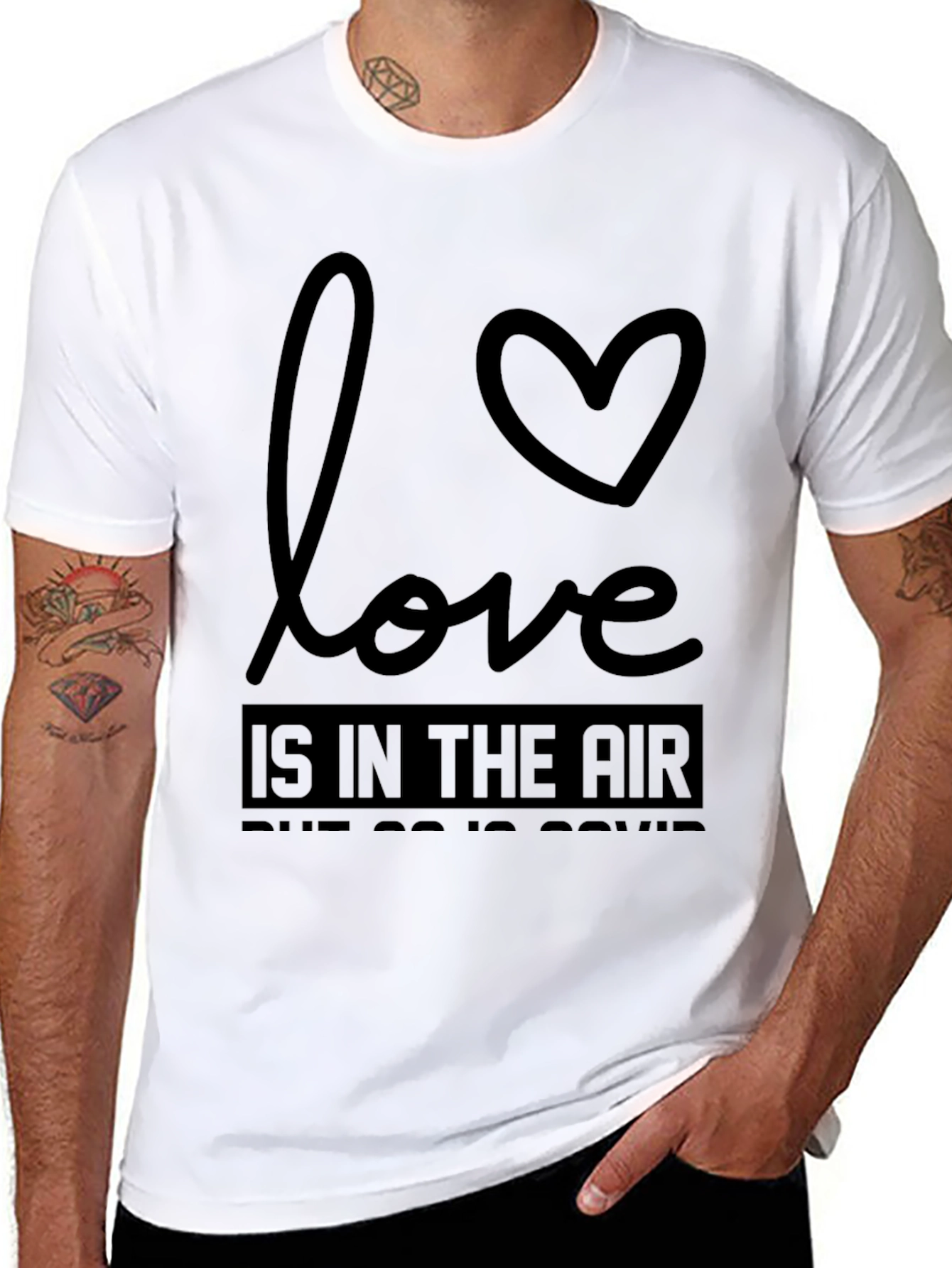 Love is in the Air - Funny Graphic Tee