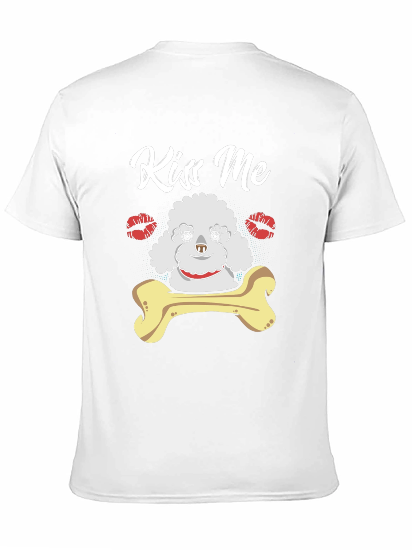 Kiss Me Dog Bone T-Shirt