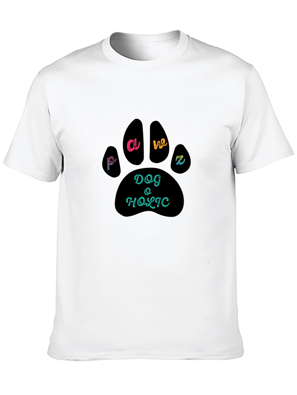 Dog Pawz Holic T-Shirt
