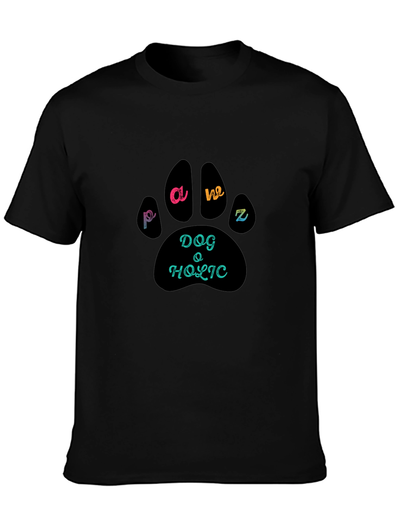 Dog Pawz Holic T-Shirt