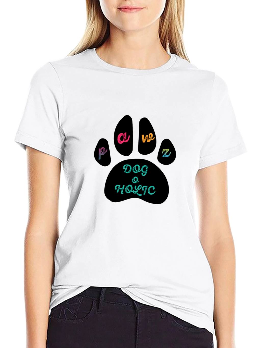Dog Pawz Holic T-Shirt