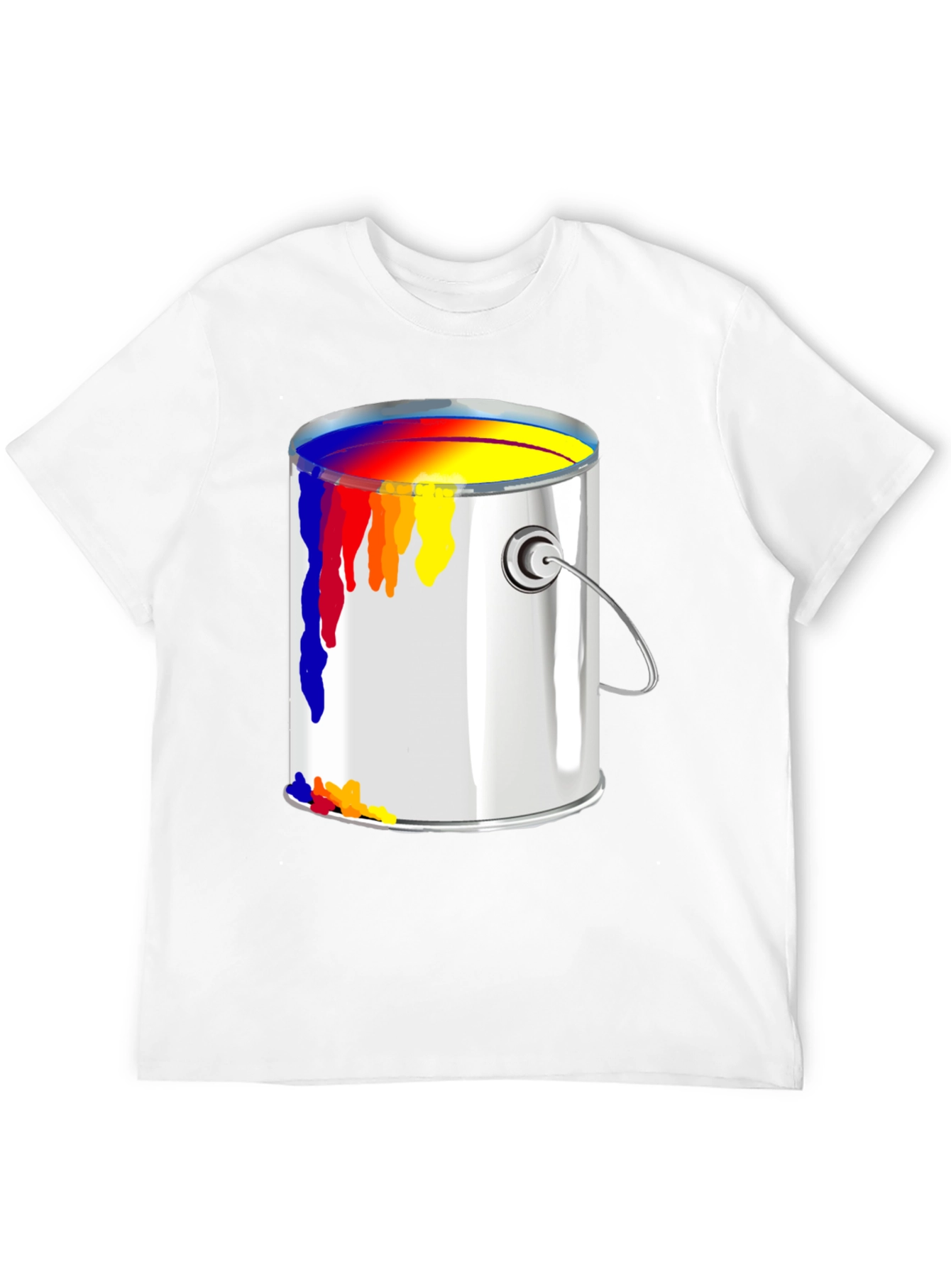 Paint Can T-Shirt - Artistic Design