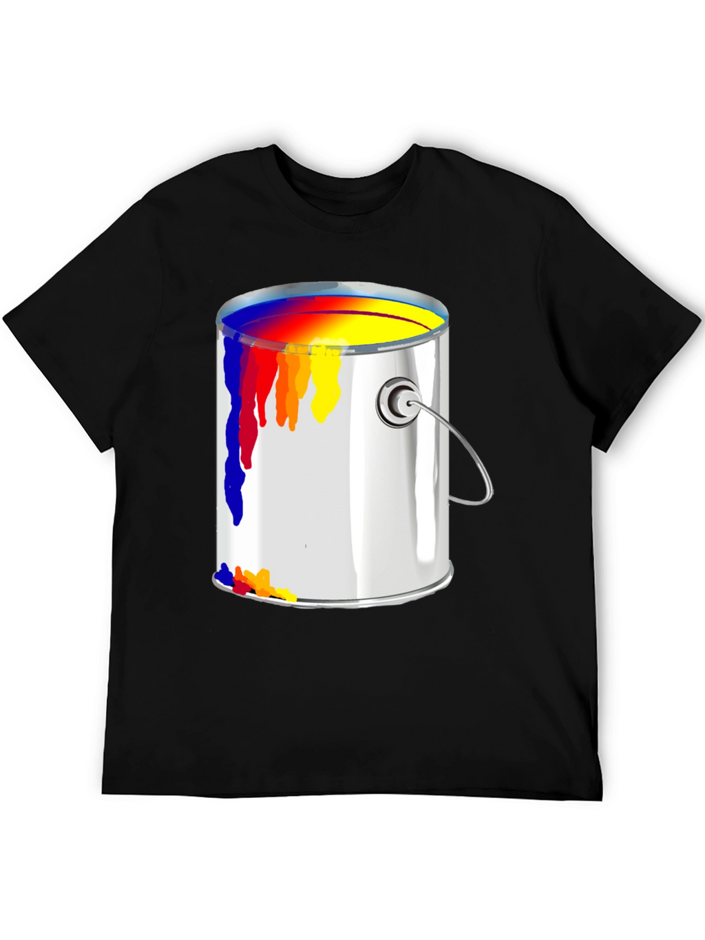 Paint Can T-Shirt - Artistic Design