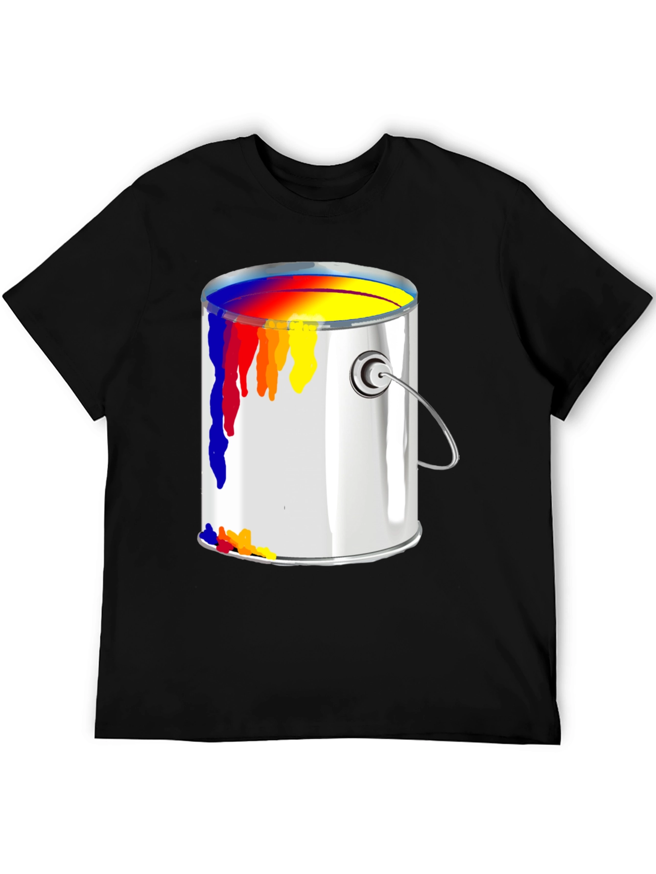 Paint Can T-Shirt - Artistic Design
