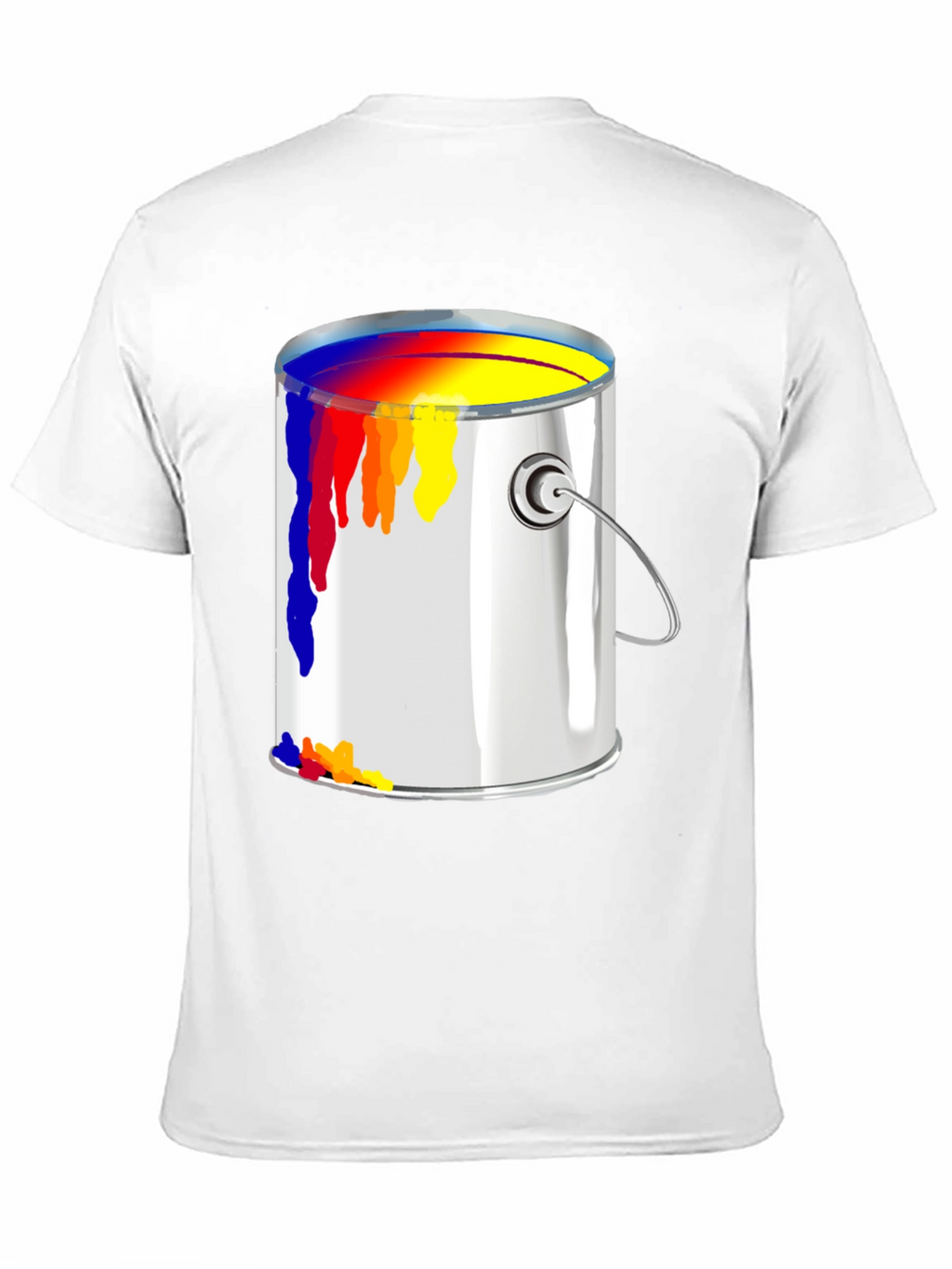 Paint Can T-Shirt - Artistic Design