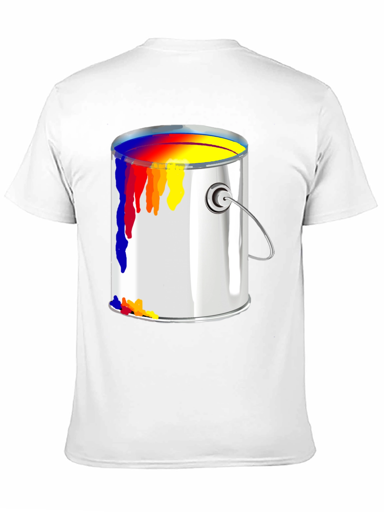 Paint Can T-Shirt - Artistic Design