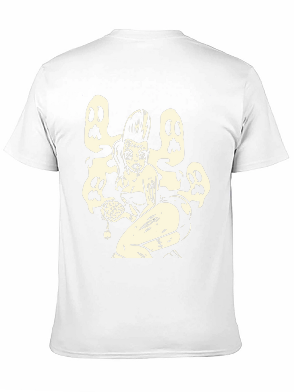 Zombie Pin-Up T-Shirt - Spooky Style
