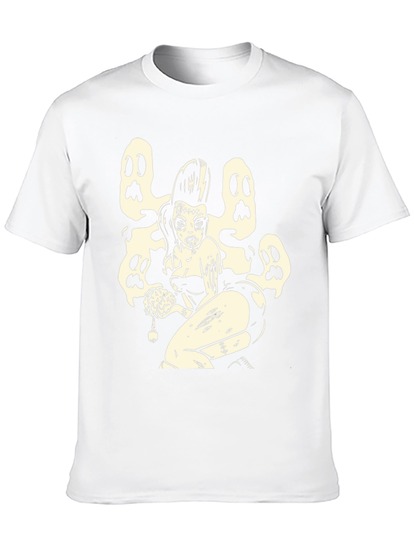 Zombie Pin-Up T-Shirt - Spooky Style