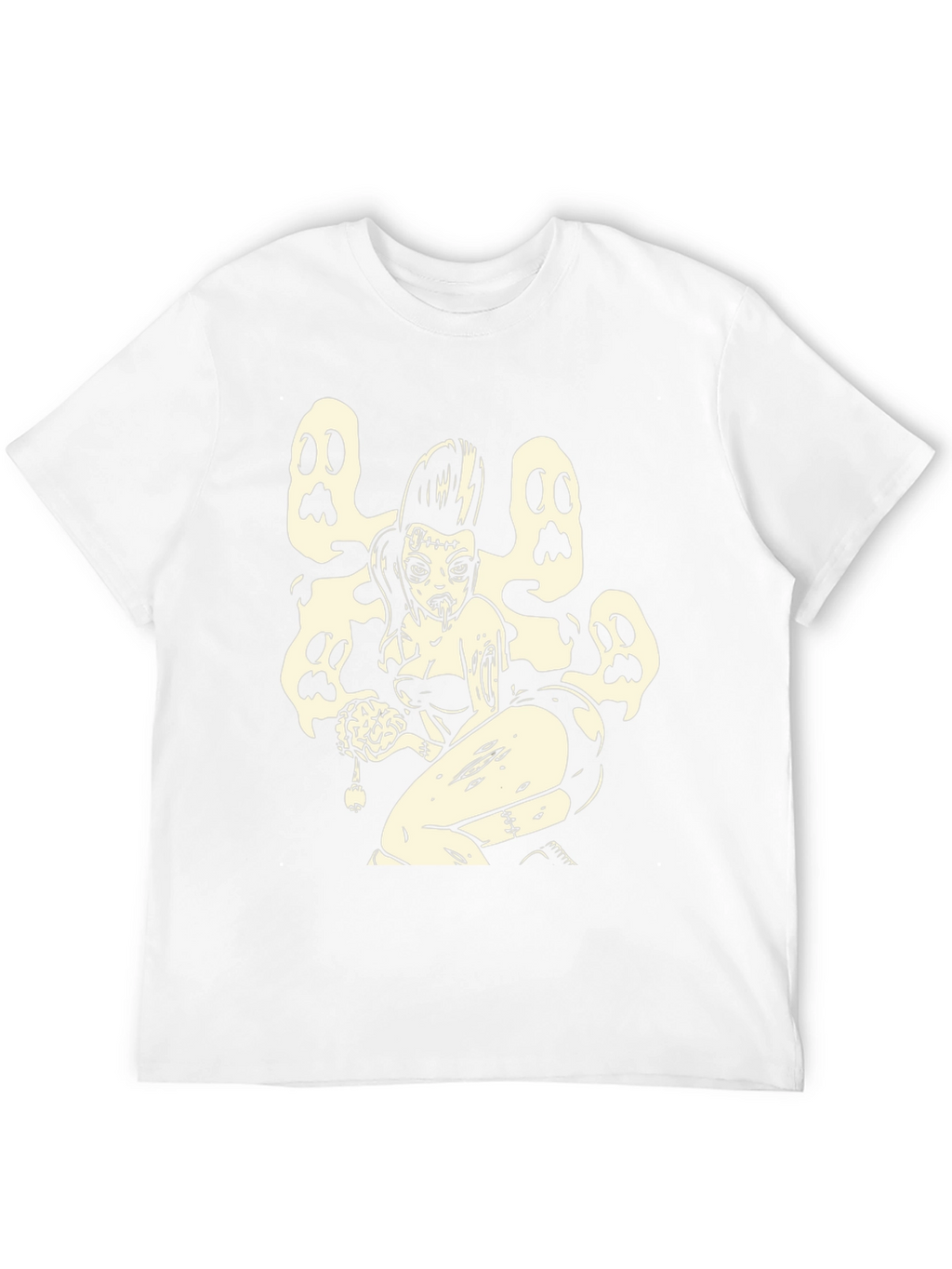 Zombie Pin-Up T-Shirt - Spooky Style