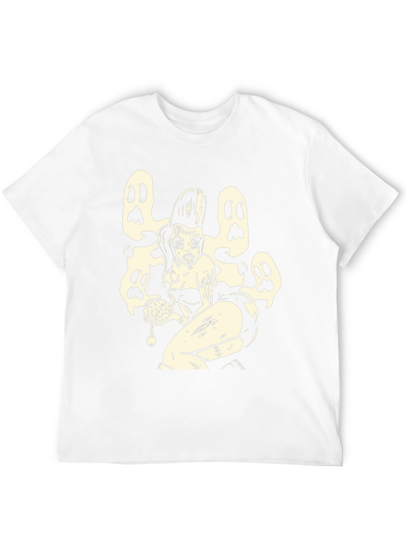Zombie Pin-Up T-Shirt - Spooky Style