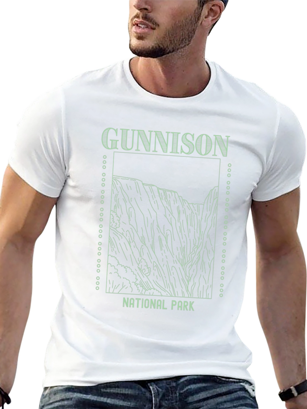 Gunnison National Park Graphic Tee - Black