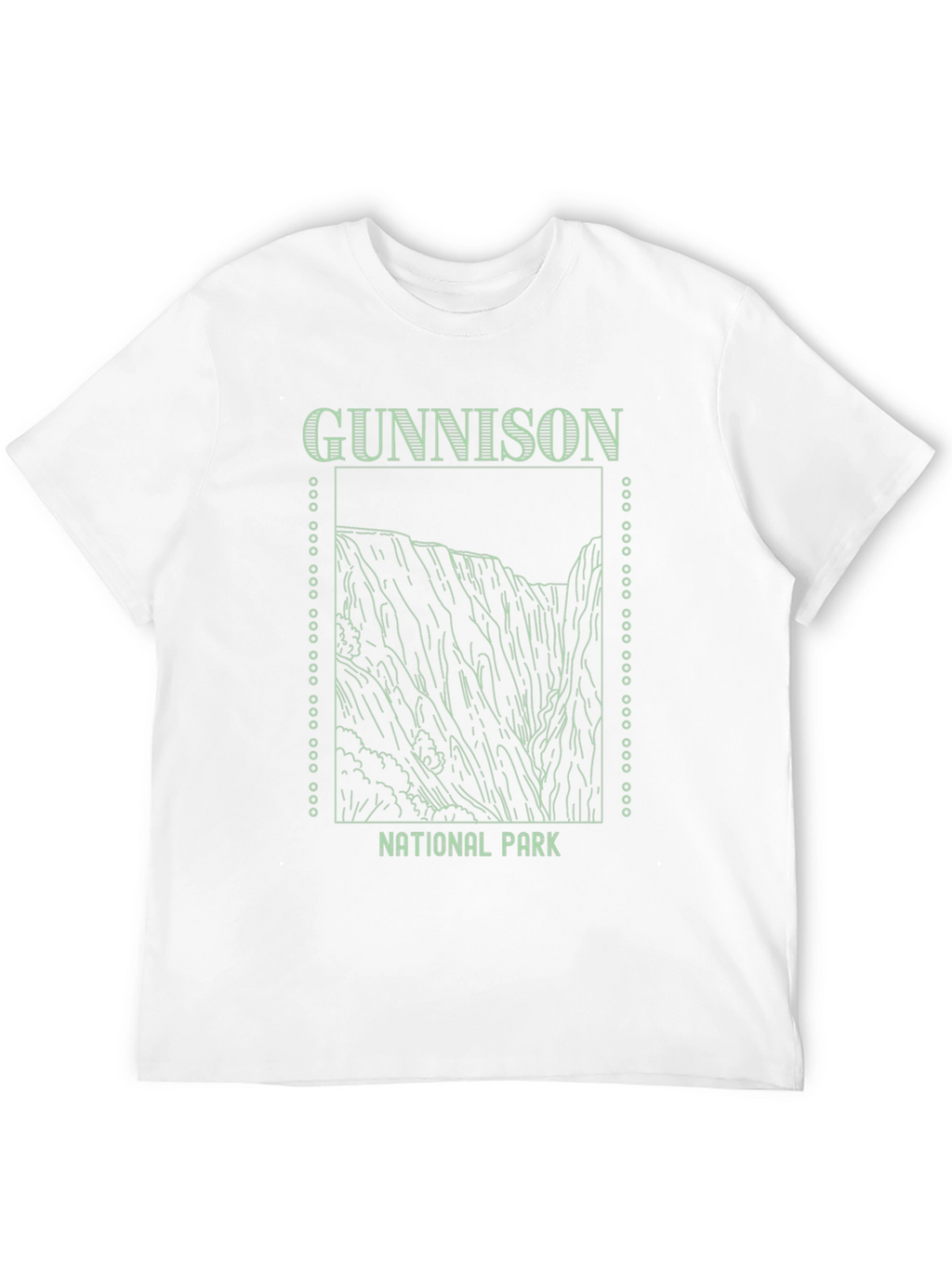 Gunnison National Park Graphic Tee - Black