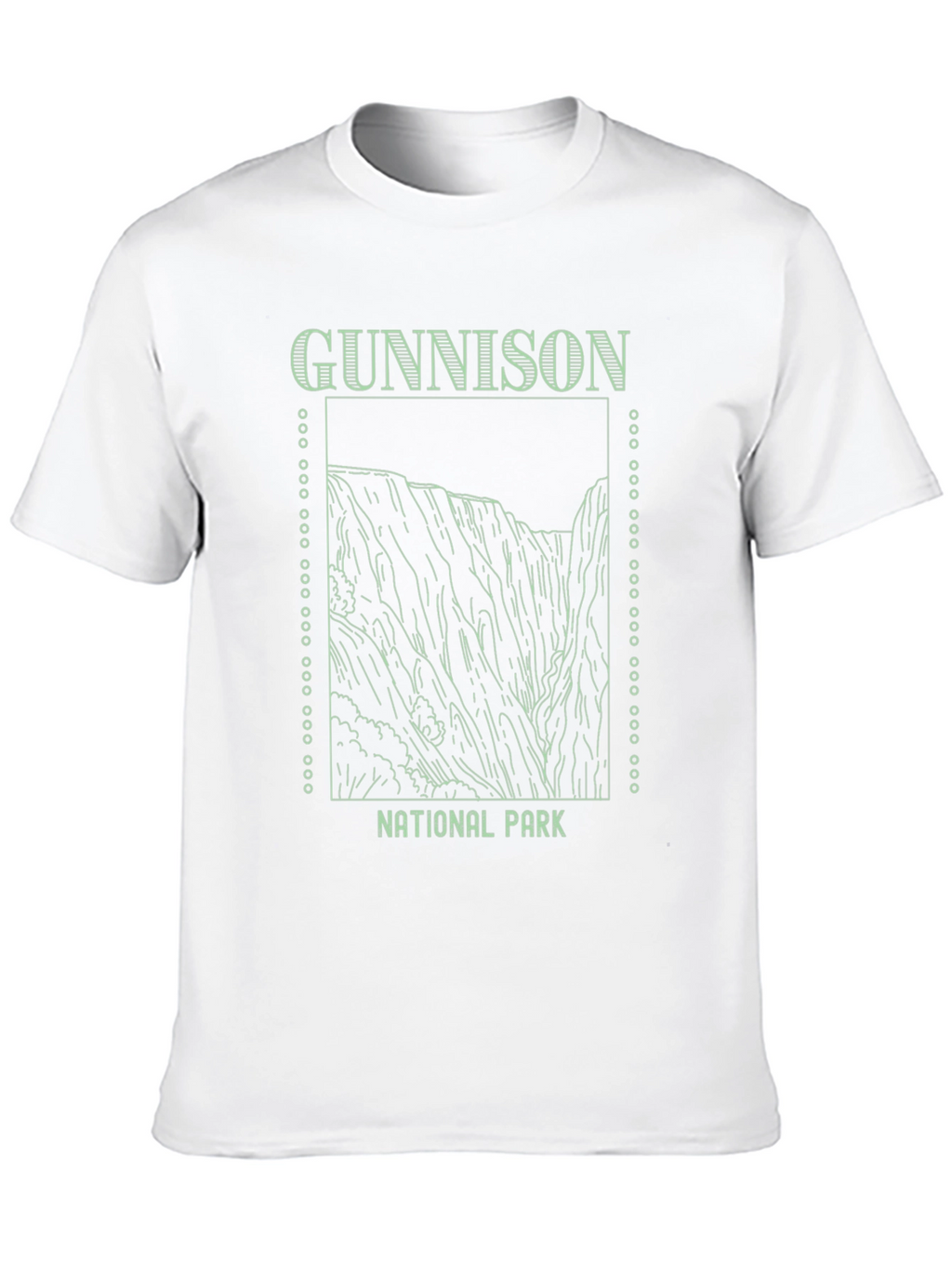 Gunnison National Park Graphic Tee - Black