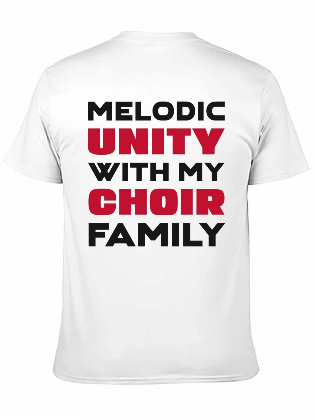 Choir Family T-Shirt - Music Unity Tee