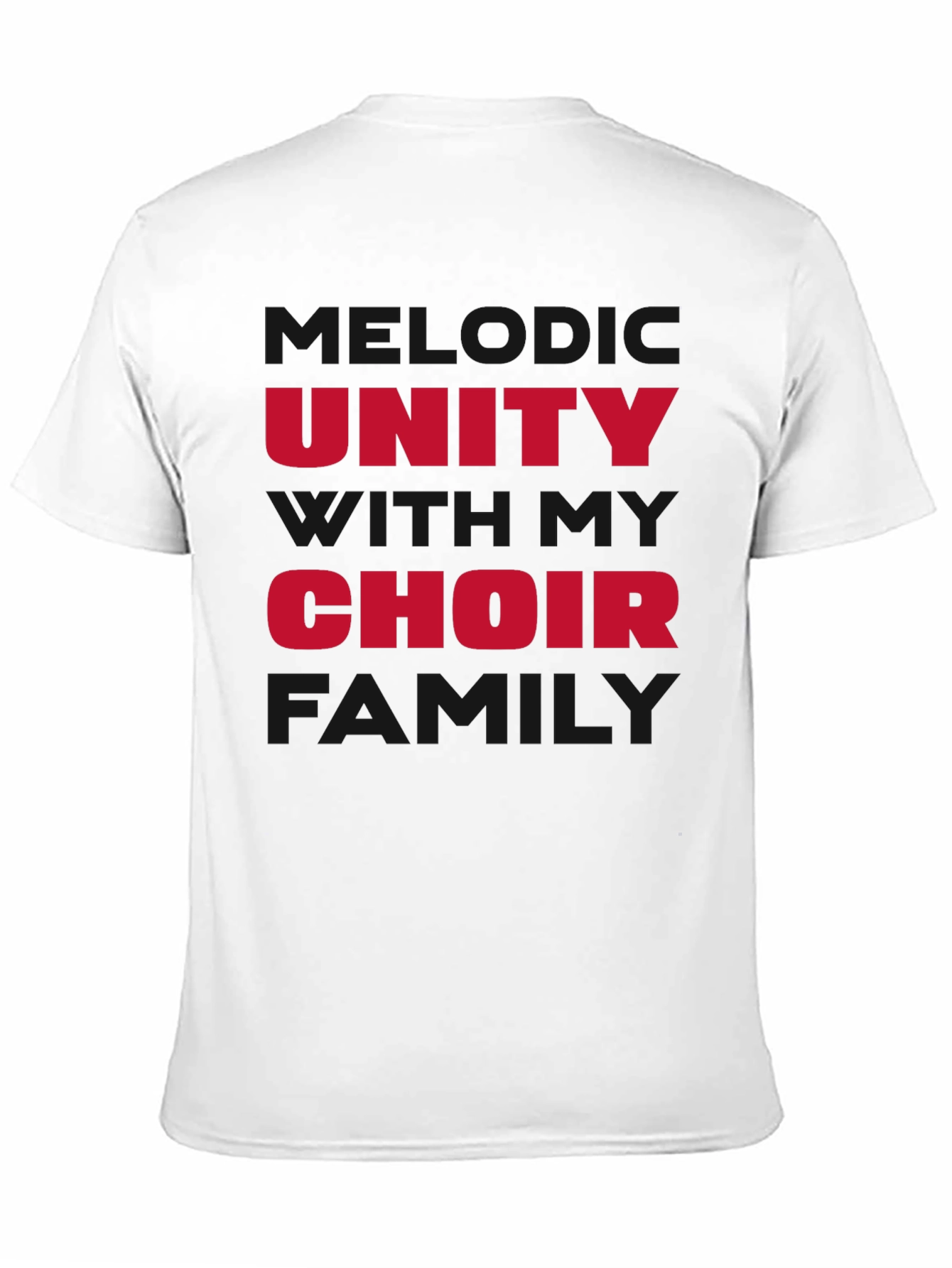 Choir Family T-Shirt - Music Unity Tee