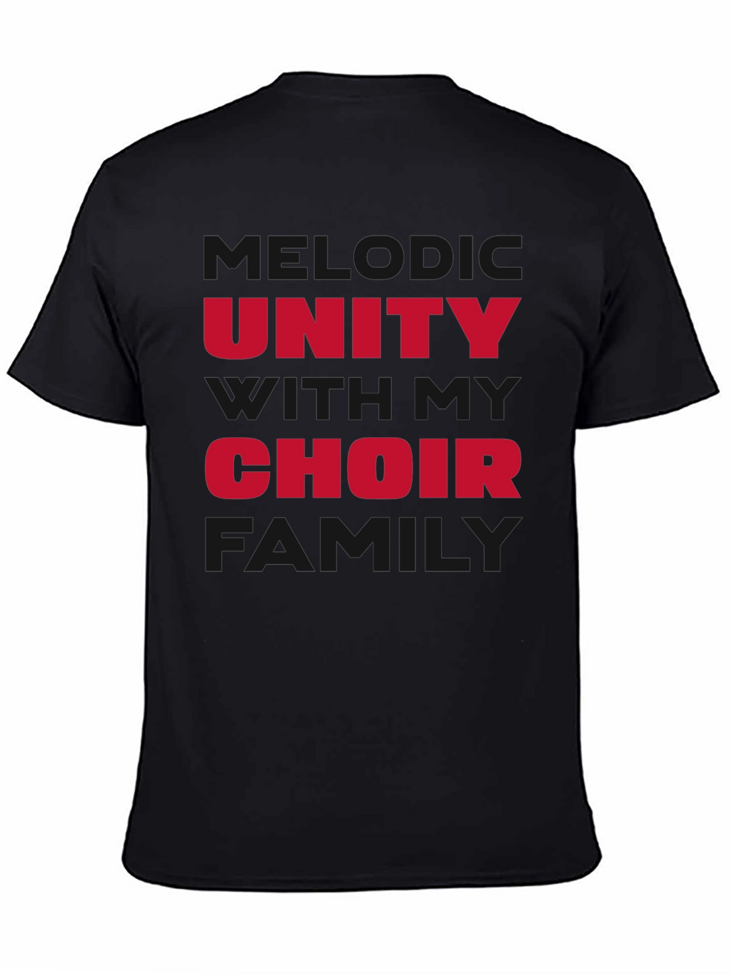 Choir Family T-Shirt - Music Unity Tee